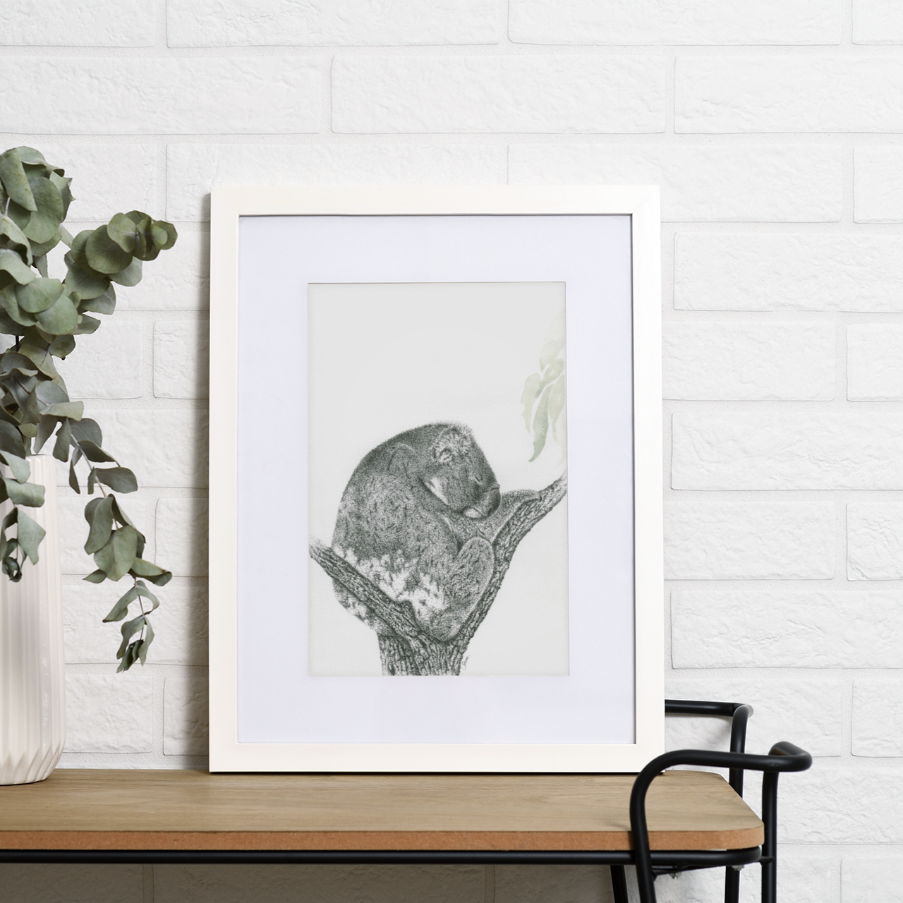 Sleepy Koala ‘Fraggle’ Print