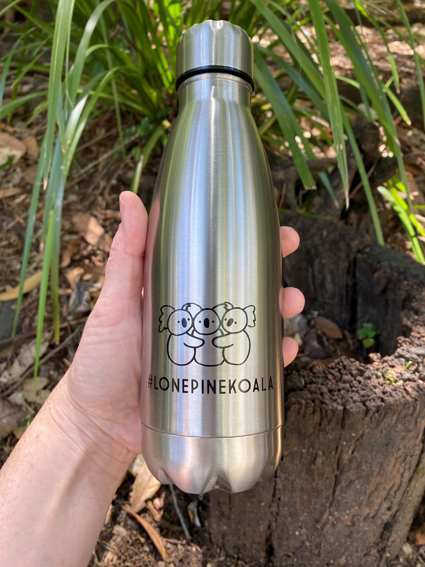 Lone Pine Koala Sanctuary - Stainless Steel Bottle