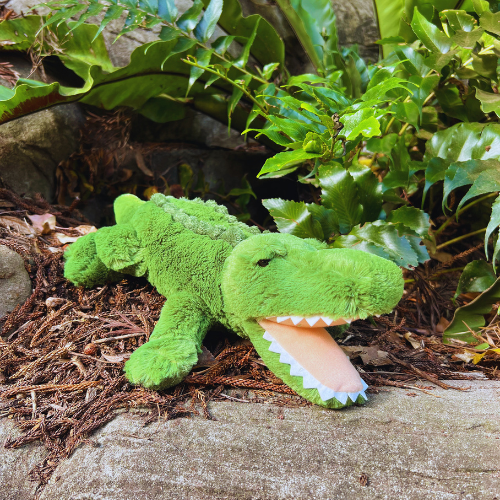 Crocodile stuffed discount toy